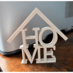 HOME Name Decorative Display, 3D Printed Home Decor Gift, Birthday Gift for Home Events, Corporate Gift for Companies, Office Desk Decor, Event Giveaway, Housewarming Gift, Personalized Table Display, Return Gift for Parties