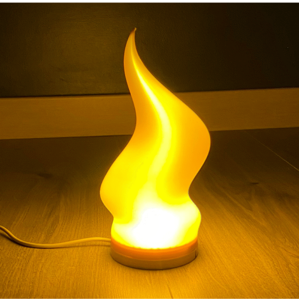 Flame Shade LED Lamp – Soft Warm Glow for Home, Office & Festive Gifting | Elegant Table Décor Light