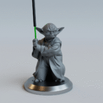 Yoda Incense Holder 3D Printed Fan Art – Star Wars Gift for Spiritual Event, Birthday, Housewarming, Meditation Decor, Home Fragrance, Office Desk Decor, Festival Gift, Corporate Gifting, Stress Relief Aroma Decor