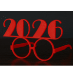 Party Glasses 2026, New Year Celebration Glasses, 2026 Happy New Year Glasses, Party Wear Glasses, Event Celebration Glasses, Corporate Party Glasses, Return Gift Glasses, 3D Printed Party Glasses