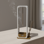 Voronoi Modern Design Incense Holder, Agarbatti Stand, Dhoop Holder, Home Decor Gift, Office Desk Decor, Corporate Gift, Festival Gift, 3D Printed Incense Holder