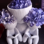 Mother’s Day Vase 2 Children, Mother Gift, Mom Gift, Family Decor, Home Decor, Office Desk Decor, Emotional Gift, Personalized Style Vase, 3D Printed Gift
