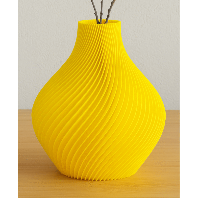 Modern Spiral Vase for Office Desk & Home Decoration – Ideal Corporate Gift - Image 3