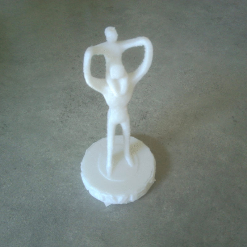 Father’s Day Sculpture, Father Gift, Dad Gift, Papa Gift, Family Decor, Home Decor Showpiece, Office Desk Decor, Emotional Gift, Love Symbol, Appreciation Gift, 3D Printed Sculpture - Image 3