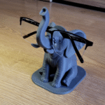 Elephant Glasses Holder, Spectacle Stand, Eyeglass Organizer, Desk Accessory, Home Decor, Office Decor, Tabletop Organizer, Family Use, Kids Use, Adults Use, Seniors Use