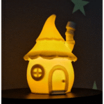 Round Gnome House Tealight – Premium 3D Printed Decorative Lamp for Corporate Gifts, Home Décor & Festive Gifting
