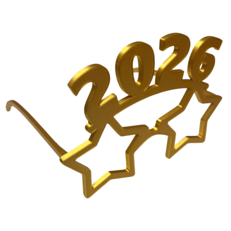 New Year’s Eve 2026 Glasses, Family Party Wear, Friends Celebration, Office Event Accessory, Party Night Props, Festival Celebration Eyewear, Home Gathering Use - Image 3