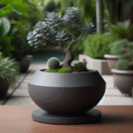 Modern 3D Printed Bonsai Plant Pot Bowl – Premium Desk Décor & Corporate Gift