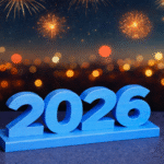 2026 New Year Decorative Gift, Family Gift, Office Desk Decor, Home Decor Item, Festival Decoration, Business Gift, Employee Appreciation Gift, Client Gift, Event Giveaway, Housewarming Decor, Tabletop Display, 3D Printed Gift