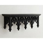 Cathedral Wall Shelf, Gothic Wall Shelf, Gothic Console Shelf, Decorative Wall Shelf, Home Decor Shelf, Office Decor Shelf, Gift Item Shelf, 3D Printed Wall Shelf