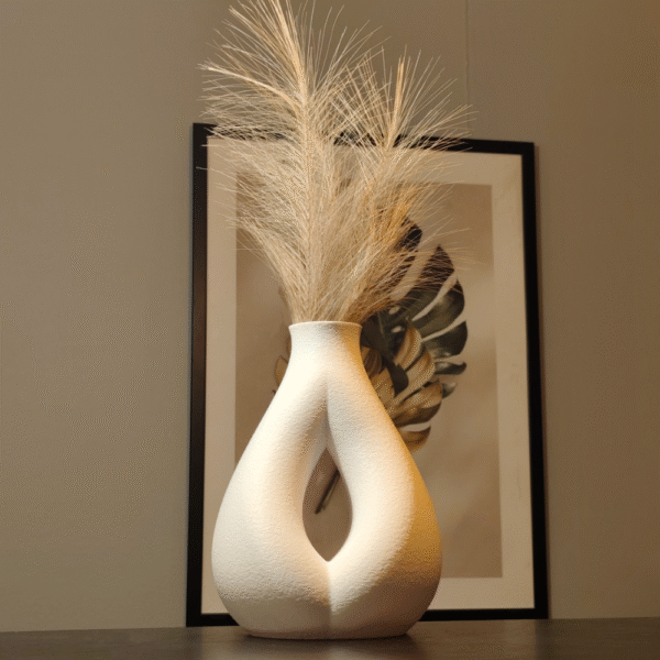 Vase Flower, Flower Vase, Decorative Vase, Table Decor Vase, Home Decor Vase, Office Decor Vase, 3D Printed Vase, Modern Flower Holder, Interior Decoration Vase