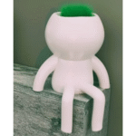 Vase Planter Pot Chic Design, Decorative Vase, Tabletop Planter, Indoor Flower Pot, Desk Decor Vase, Home Decor Planter, Office Decor Vase, 3D Printed Vase Planter