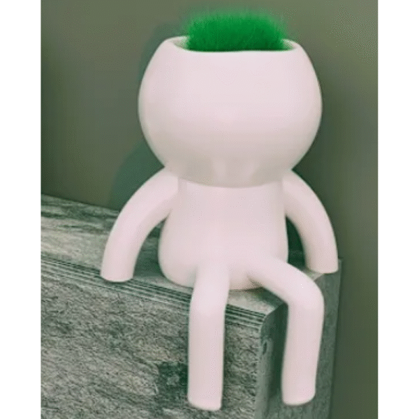 Vase Planter Pot Chic Design, Decorative Vase, Tabletop Planter, Indoor Flower Pot, Desk Decor Vase, Home Decor Planter, Office Decor Vase, 3D Printed Vase Planter