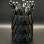 Tractor Tire Pen Holder, Tractor Wheel Pen Stand, Tractor Tire Desk Organizer, Tractor Tire Cup Holder, Tractor Wheel Tin Holder, Office Desk Pen Stand, Industrial Desk Organizer, Agriculture Theme Gift, Corporate Gift, 3D Printed Pen Holder