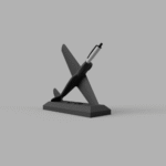 P40 Pen Holder, 3D Printed Desk Organizer, Office Pen Stand, Corporate Gift Item, Airline Office Use, Bank Desk Accessory, School College Stationery Holder, Industrial Office Desk Organizer, Promotional Gift Item, Employee Joining Kit Gift