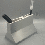 Concrete Pencil Holder, Construction Barricade Pen Stand, 3D Printed Desk Organizer, Office Stationery Holder, Corporate Gift, Industrial Gift, Airline Office Gift, Architect Desk Accessory, Engineer Gift, Construction Theme Desk Decor