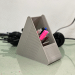 Triangular Pen Holder, 3D Printed Desk Organizer, Office Stationery Holder, Corporate Gift, Industrial Gift, Airline Office Use, School College Use, Home Office Desk Accessory