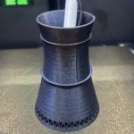 Nuclear Cooling Tower Pen Holder, 3D Printed Industrial Desk Organizer, Office Stationery Holder, Corporate Gift, Engineering Gift, Power Plant Model, Nuclear Industry Gift, Airlines Office Desk Accessory, Manufacturing Plant Decor, Educational Science Model