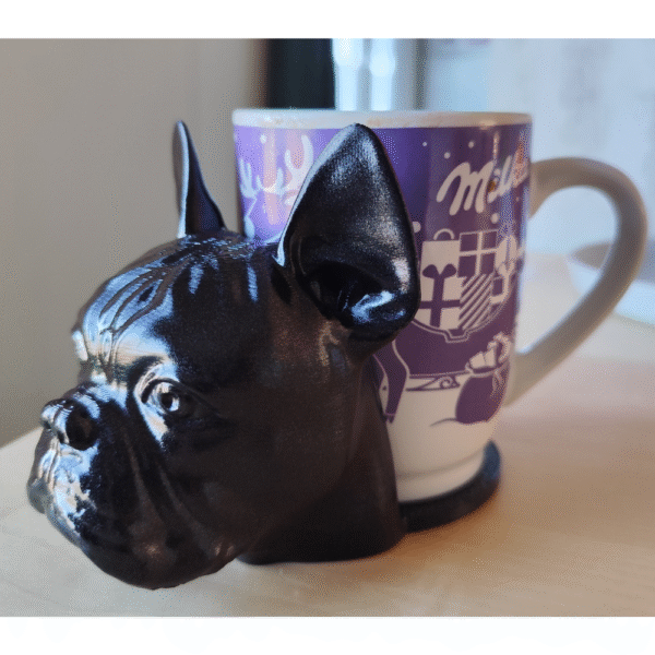 French Bulldog Head Coaster for Home & Office | Cute Dog-Themed Table Coaster | Premium Gift for Pet Lovers