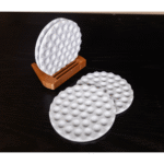 Premium Putter & Golf Ball Coaster Set – Luxury Desk Gift for Corporate, Office & Golf Lovers - Image 4