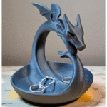 Elegant Dragon Jewelry Holder – Premium 3D Printed Desk Decor & Unique Corporate Gift