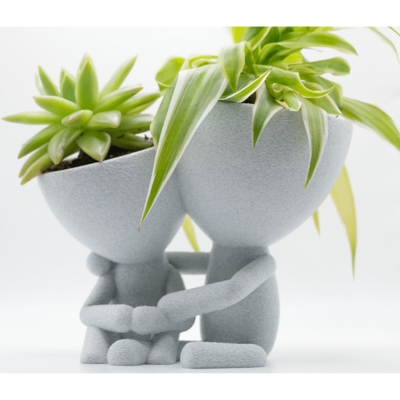 Mother & Child Planter – Premium 3D Printed Plant Pot for Home, Office & Corporate Gifting - Image 4