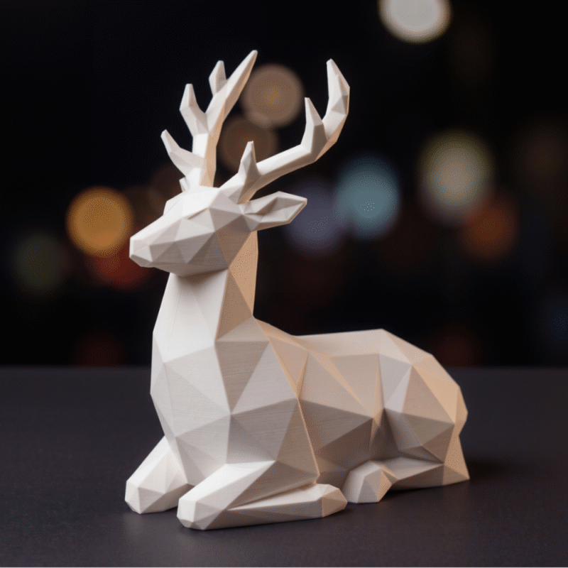 Premium Geometric Deer Table Decor – Modern Corporate Gift for Offices, Events & Home Decor - Image 3