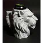 Majestic Lion Can Holder – Premium Desk Organizer & Corporate Gift | 3D Printed Home Décor for Offices & Events