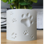 Animal Paw 3D Printed Planter | Cute Paw Plant Pot for Home & Office Décor | Unique Corporate Gift | Vase Mode Design