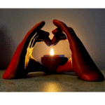2 Hands Heart Candle Holder – Premium 3D Printed Gift for Corporate, Valentine’s Day & Home Décor