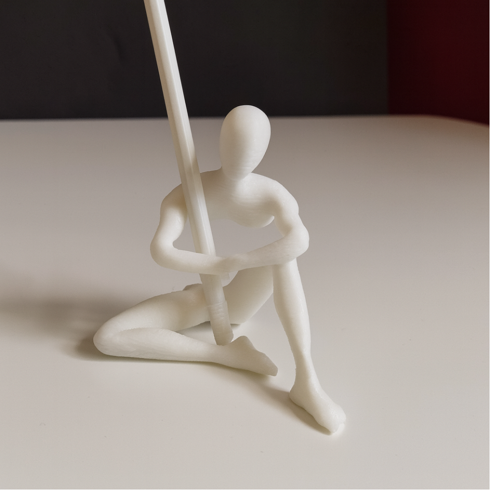 1 Man Pencil Holder – Stylish Desk Organizer for Office, Study Room, Library, Home Decor, pen stand,pencil stand,pencil holder,Corporate Gifts & Personal Gifting,Figurines for Home Decor - Image 1