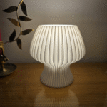 Modern Pleated Table Lamp – Elegant Home & Office Decor Gift | Warm LED Ambient Light for Corporate & Personal Gifting