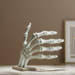 Skeleton Right Hand Bookstop for Office, Home, Library, Reading Place, Hospital, Schools, Colleges, Bookstores, Study Room, Corporate Desk, Reception, Waiting Area, Labs, Coaching Classes – Unique 3D Printed Gift