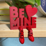 Valentines Day Be Mine Articulated Legs Buddy, Office Desk Decor Gift, Home Decoration Toy, Corporate Valentine Gift, Employee Appreciation Gift, Client Gifting, Workstation Companion, Cute Table Showpiece