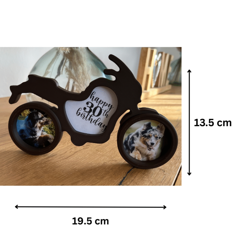 Motorcycle with Photo Personalized Gift, Birthday Gift for Him, Anniversary Gift, Corporate Gift for Employees, Desk Decoration for Office, Customized Photo Gift for Clients, Event Giveaway, Appreciation Gift, Home Decor, Table Decor - Image 2