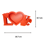 Love Picture Frame for Birthday Gift, Anniversary Gift, Valentine Day Gift, Wedding Gift, Couple Gift, Corporate Gift, Employee Gift, Client Gift, Desk Decor Frame, Office Decor, Home Decor - Image 2