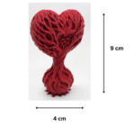 Heart of Roots – Symbol of Connection, 3D Printed Love Gift, Corporate Gift, Birthday Gift, Anniversary Gift, Valentine’s Day Gift, Employee Appreciation Gift, Client Welcome Gift, Office Desk Decor - Image 2
