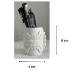 3D Printed Sunflower Pen Holder – Flower of Gratitude Gift for Teachers Day, Friendship Day, Birthday, Corporate Gift, Office Desk Decor, Employee Appreciation, Return Gift, Thank You Gift, School Gift, Home Office Organizer - Image 2