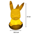 Pikachu LED Lamp – Cute Night Light for Kids, Desk Décor, Festive Gifting & 3D Printed Pokémon Lamp - Image 2