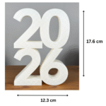 2026 Decorative Stand with Lettering, New Year 2026 Gift, Office Desk Decor, Corporate Gift for Industry Clients, Personalized 3D Printed Table Showpiece - Image 2