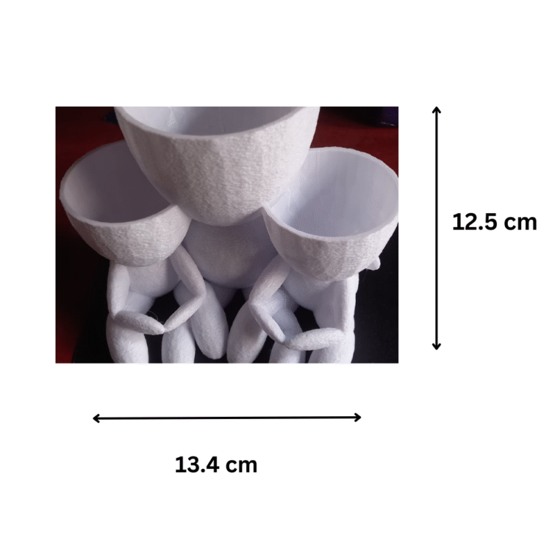 Mother’s Day Vase 2 Children, Mother Gift, Mom Gift, Family Decor, Home Decor, Office Desk Decor, Emotional Gift, Personalized Style Vase, 3D Printed Gift - Image 2