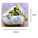 Vase of the Heart, Home Decor Gift, Family Gift, Gift for Mother, Gift for Wife, Gift for Sister, Anniversary Gift, Birthday Gift, Housewarming Gift, Love Decor, Romantic Table Decor, 3D Printed Vase - Image 2