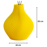 Modern Spiral Vase for Office Desk & Home Decoration – Ideal Corporate Gift - Image 2