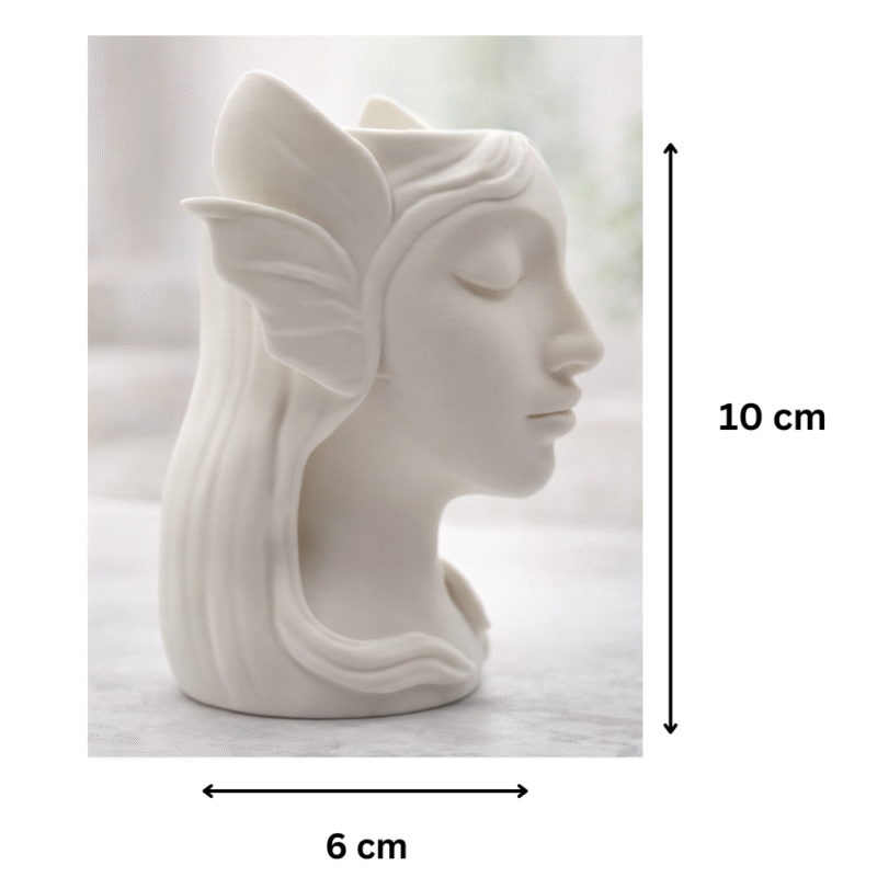 Mother Nature Planter, Face Planter, Nature Inspired Planter, Indoor Plant Decor, Home Decor Planter, Office Desk Planter, Family Gift, Friend Gift, Housewarming Gift, Festival Decor, Tabletop Planter, 3D Printed Planter - Image 2