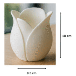Modern Tulip Planter, Home Decor, Office Decor, Family Gift, Festival Gift, Table Decor, Shelf Decor, Indoor Planter, Minimal Planter, 3D Printed Planter - Image 2