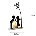 Table Decor Love, Wedding Decor, Couple Showpiece, Valentine’s Day Gift, Anniversary Decor, Family Decor, Office Desk Decor, Home Decor, Romantic Gift, 3D Printed Decor - Image 2