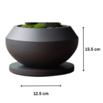 Modern 3D Printed Bonsai Plant Pot Bowl – Premium Desk Décor & Corporate Gift - Image 2