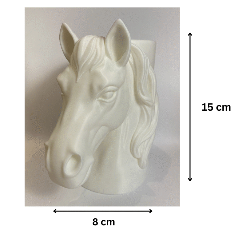 Majestic Horse Desk Organizer, Horse Pencil Holder, Office Desk Organizer, Table Organizer for Office, Study Desk Organizer, Pen Stand for Office, Gift for Office Desk, 3D Printed Desk Organizer - Image 2