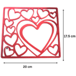 Valentine Photo Frame, Romantic Wall Art, Love Photo Frame Decor, 3D Printed Photo Frame, Couple Gift Frame, Home Wall Decoration, Anniversary Gift, Bedroom Wall Art, Living Room Decor, Personalized Gift Idea - Image 2