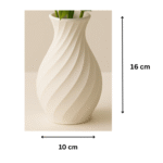 Vase for Flowers Bouquet, 3D Printed Decorative Flower Vase, Office Desk Vase, Corporate Gift Item, Home Decor Vase, Tabletop Flower Holder, Event Decoration Vase - Image 2
